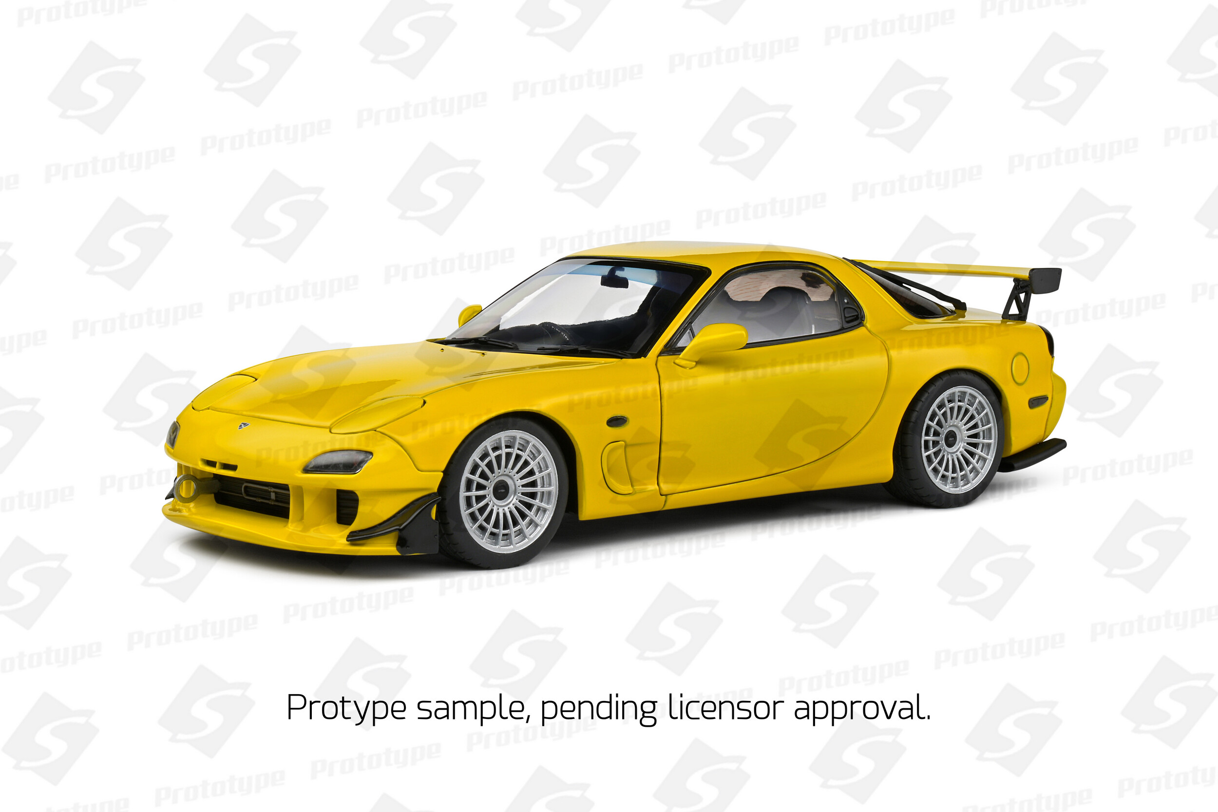 Solido 1:18 1999 Mazda RX7 FD RS Streetfighter Yellow