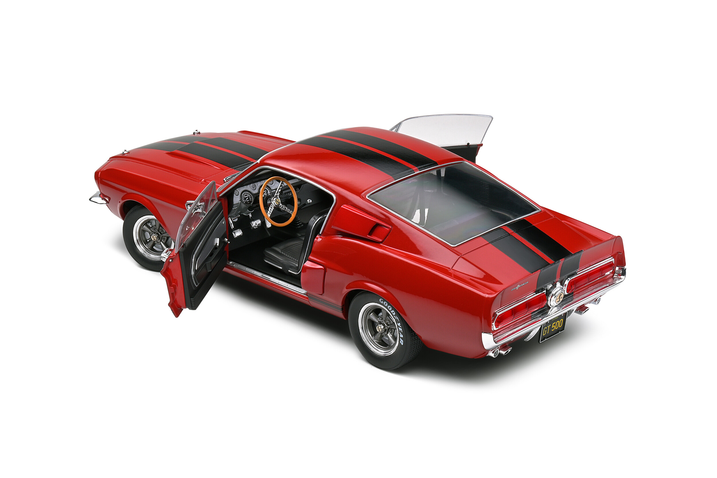 Solido 1:18 1967 Ford Shelby GT500 Burgundy Red