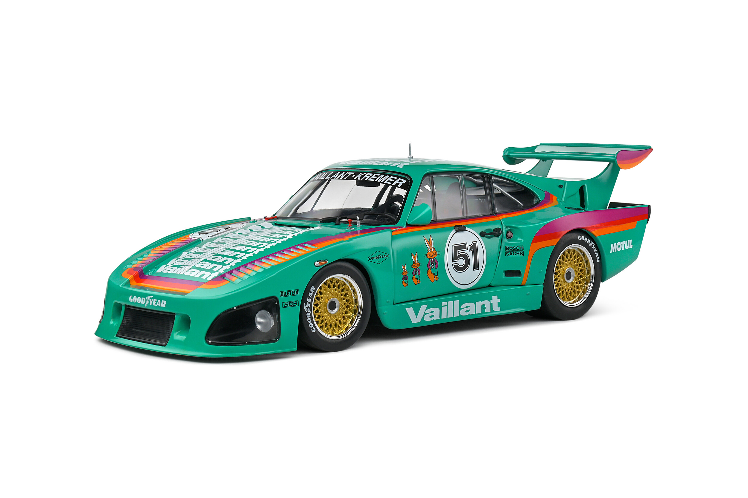Solido 1:18 1977 Porsche 935 K3 #51 Valliant