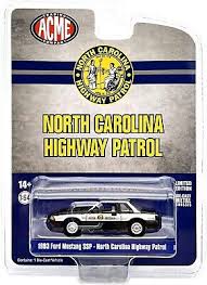 Greenlight 1:64  1993 Ford Mustang SSP North Carolina Highway Patrol