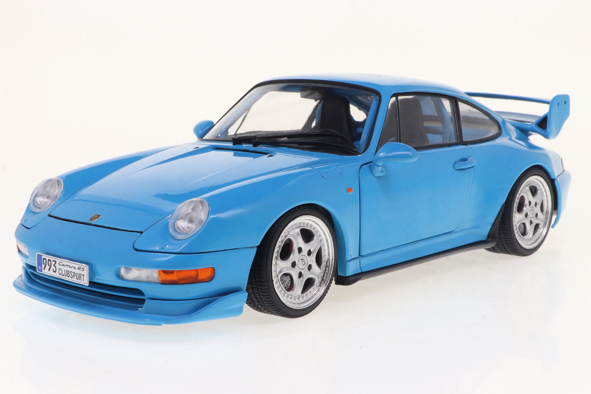 Solido 1:18 1997 Porsche 911 (993) Clubsport Rivera Blue
