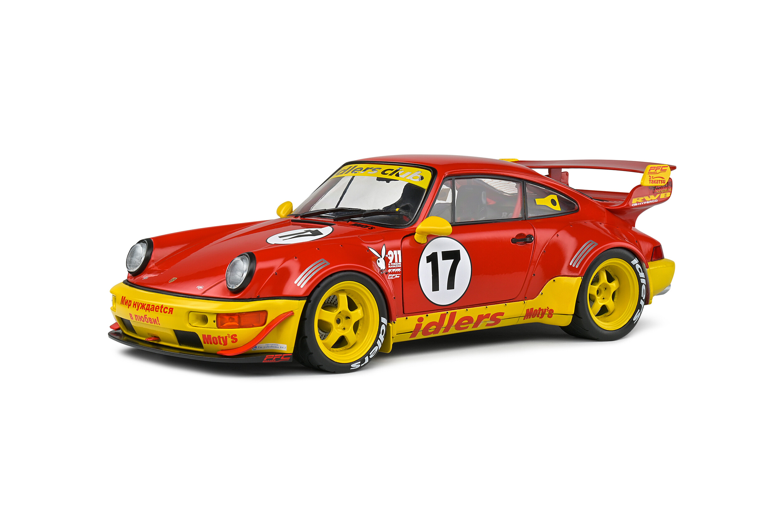 Solido 1:18 Porsche 911 (964) RWB Bodykit Maty’s Idlers – 2016