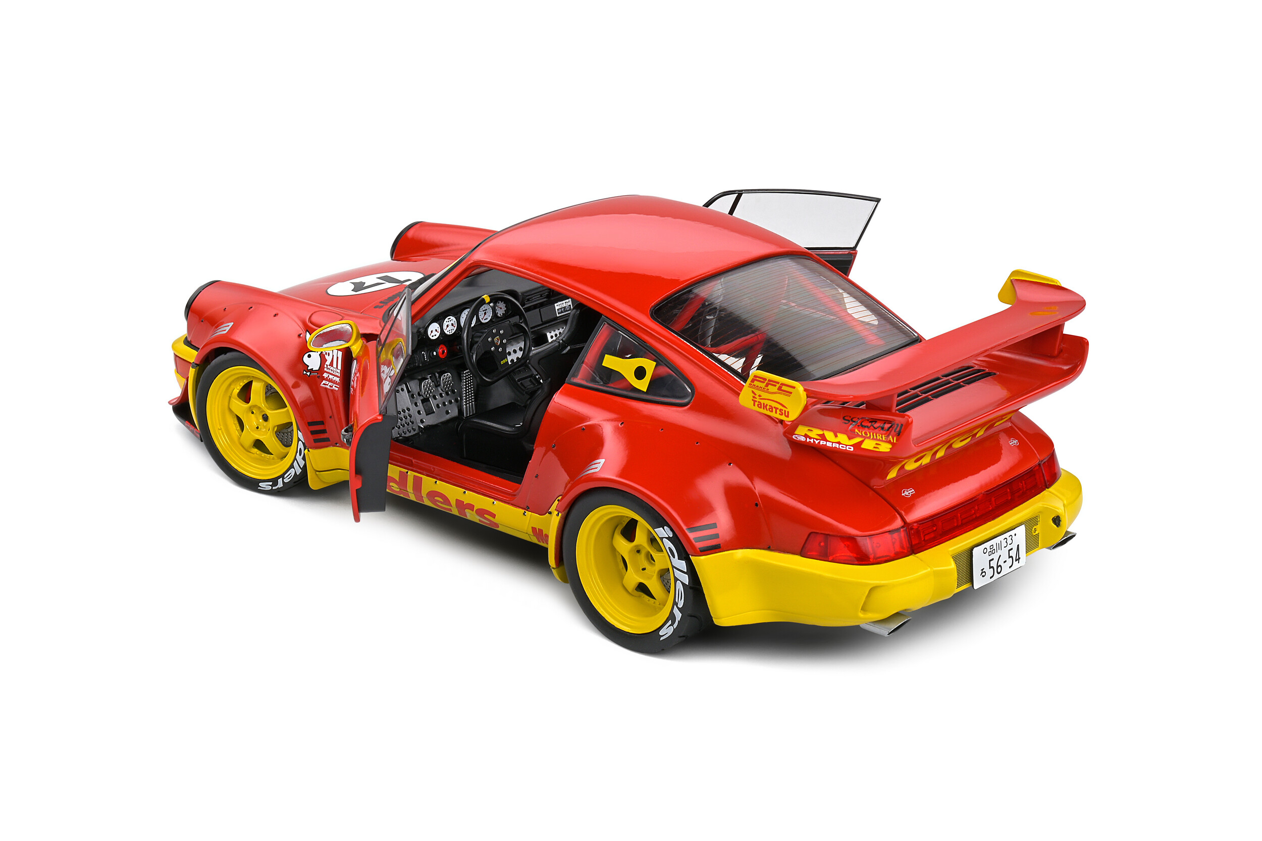 Solido 1:18 Porsche 911 (964) RWB Bodykit Maty’s Idlers – 2016