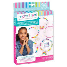 Make it real - Rainbow Treasure Bracelets