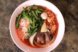 S3. Tom Yum with Flat noodle and .......