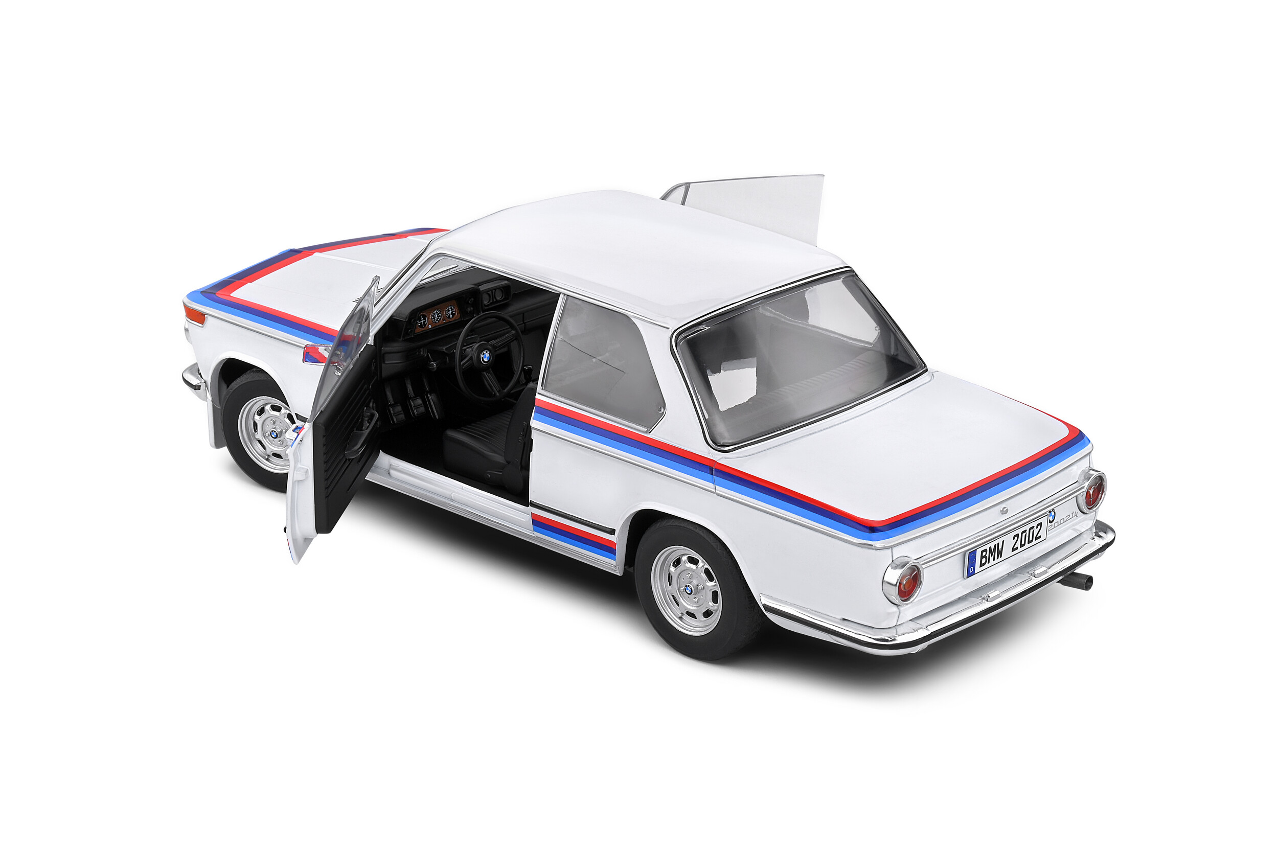 Solido 1:18 1971 BMW 2002 Tii Turbo Evocation White