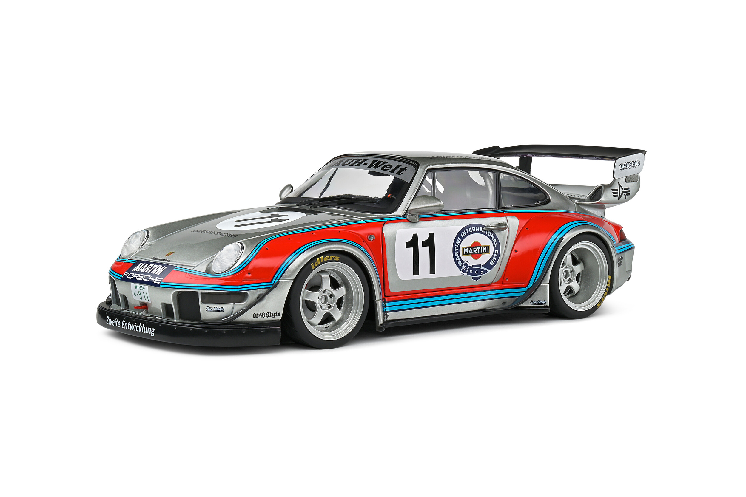 Solido 1:18 Porsche 911 (964) RWB 'Martini Grey' 2020