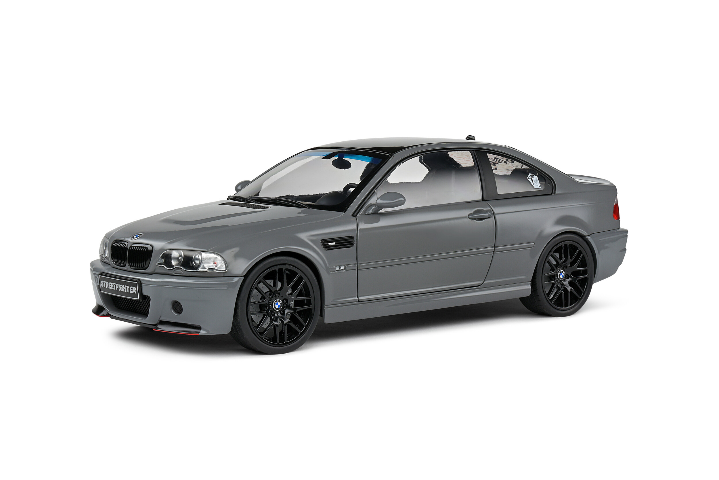 Solido 1:18 2000 BMW E46 M3 Coupe Streetfighter - Nardo Grey