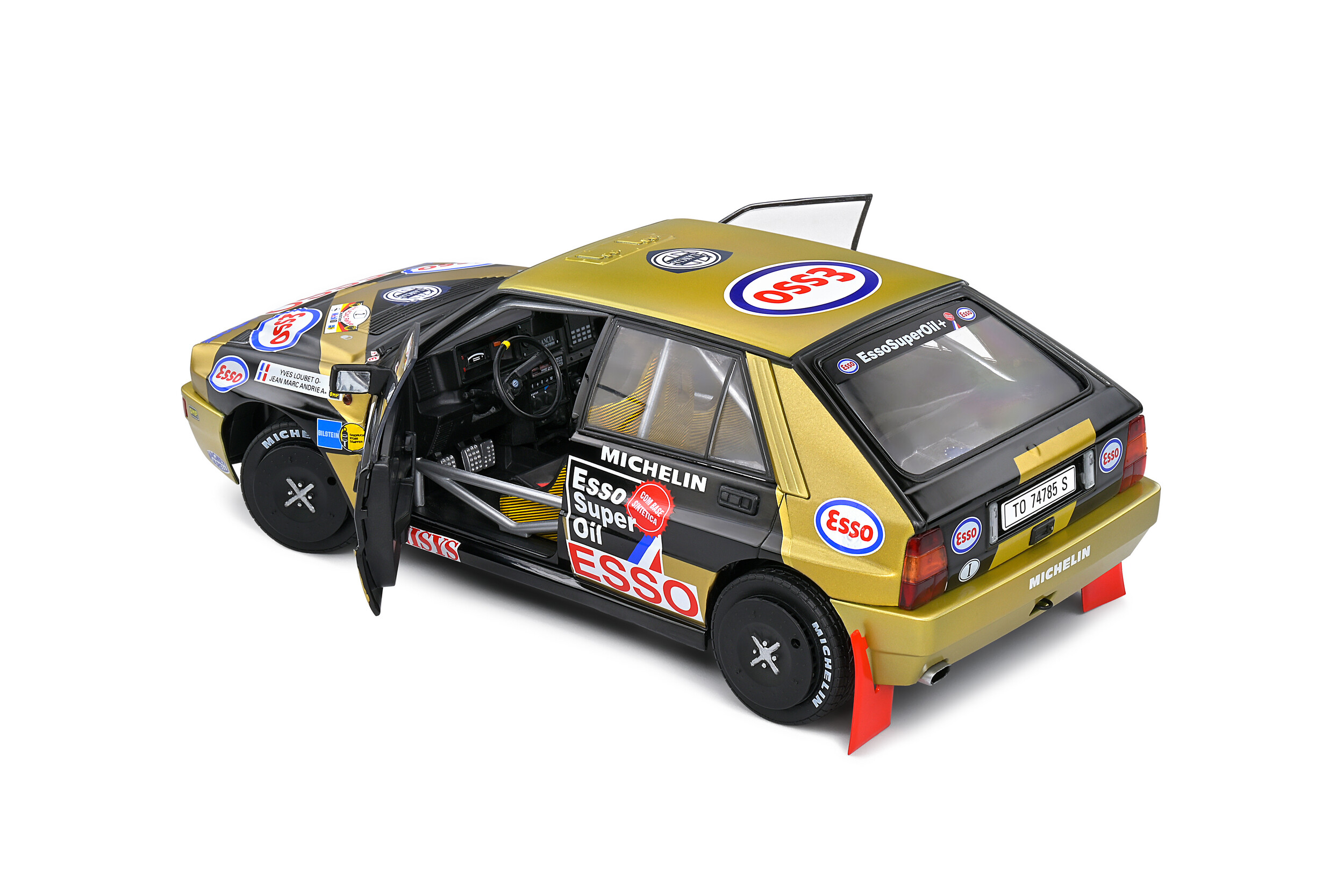 Solido 1:18 Lancia Delta HF Integrale 1989 ADAC Rally Germany Y Loubet/J.M Andrie