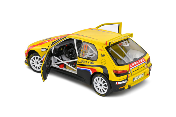 Solido 1:18 Peugeot 306 Maxi Yellow #2 T Neuville/A Cornet Eifel Rally 2022