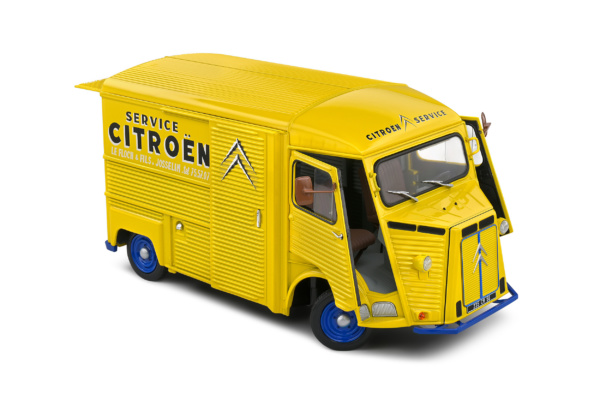 Solido 1:18 Citroen Type HY Van Citroen Service Yellow 1969