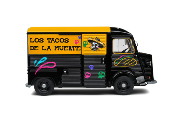 Solido 1:18 Citroen Type HY Van Los Tacos De La Muete 1969