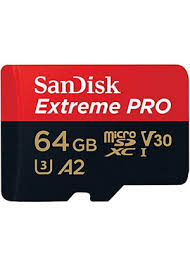 SAN DISK EXTREME PRO MICRO SD 64GB