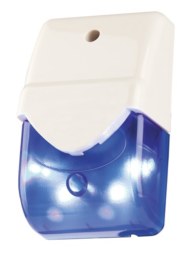 SIREN/STROBE LED BLU 12VDC 120DB