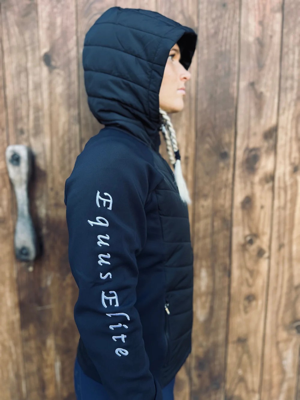 Equus Elite Jacket Black - Size Large