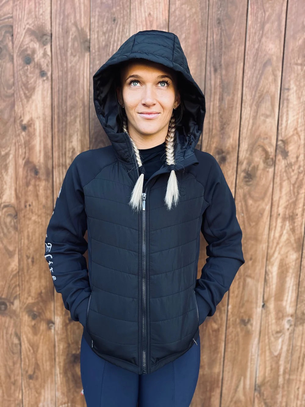 Equus Elite Jacket Black - Size Large
