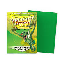 Dragon Shield Sleeves- Apple Green 100 Matt