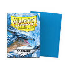 Dragon Shield Sleeves- Sapphire  100 Matt