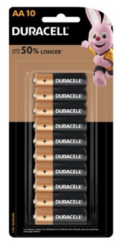 DURACELL COPPERTOP AA PK10