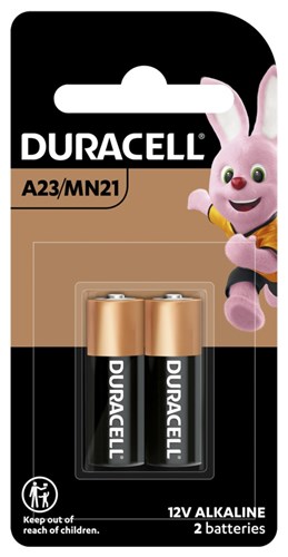 DURACELL SPECIALTY A23/MN21 PK2