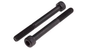 Carbon Black M4 x 45 Hex Socket Capscrew