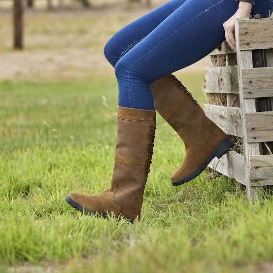 Dublin Danman Boot Ladies Chocolate - Size AU 8.5