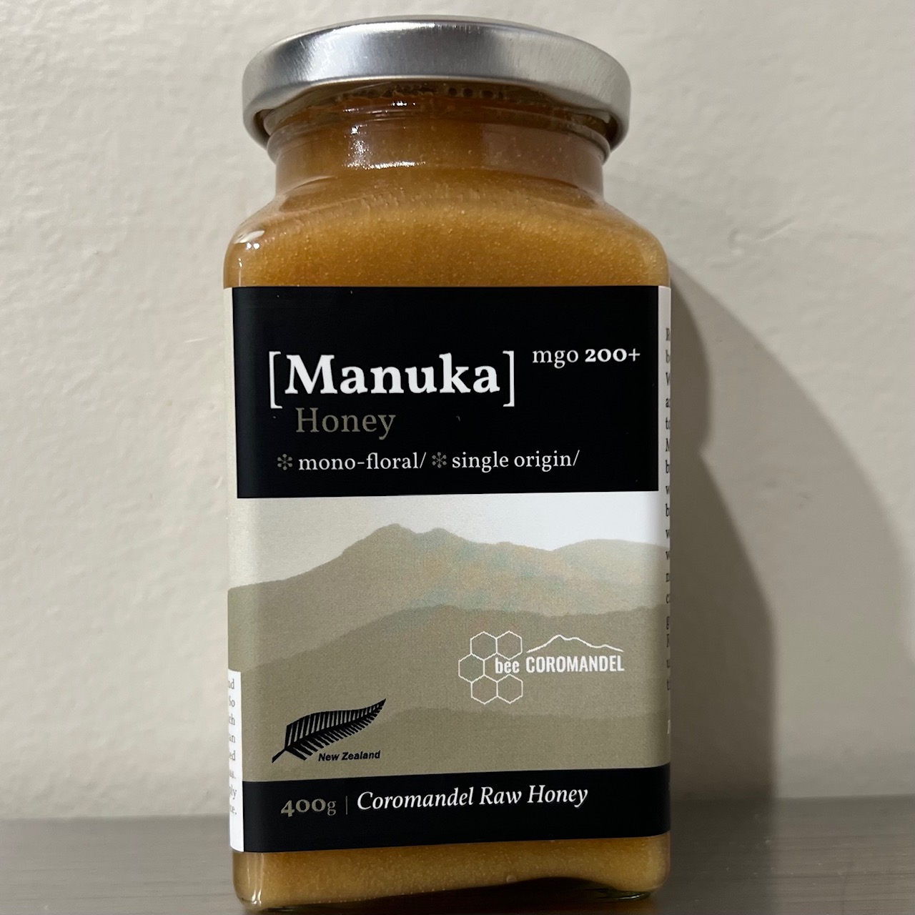 Bee Coromandel Manuka Raw Honey 400g