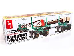 AMT 1/25  Peerless Logging Trailer