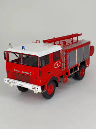 Altaya 1:43 Berliet GBD 4x4 Fire Department Savoie Car Model