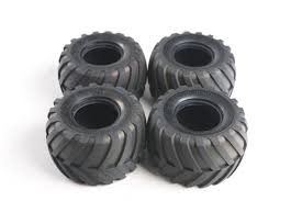 Tamiya 1/10 RC Tyres: Midnight Pumpkin/Lunchbox/Monster Beetle, set of 4, 58063  58070