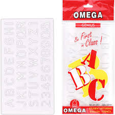 Omega 15mm Letter Stencil