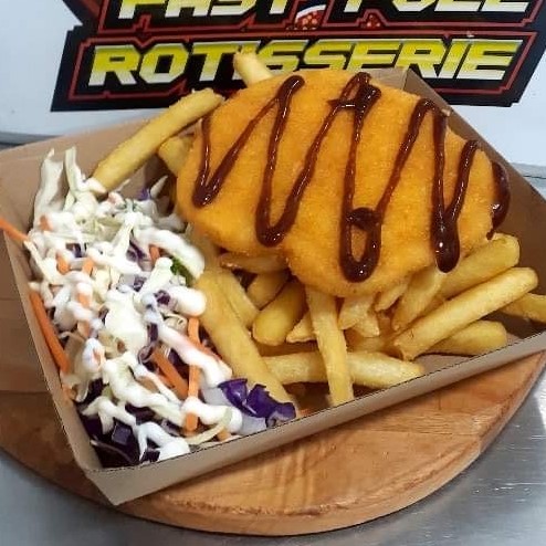 Chicken Schnitzel Meal