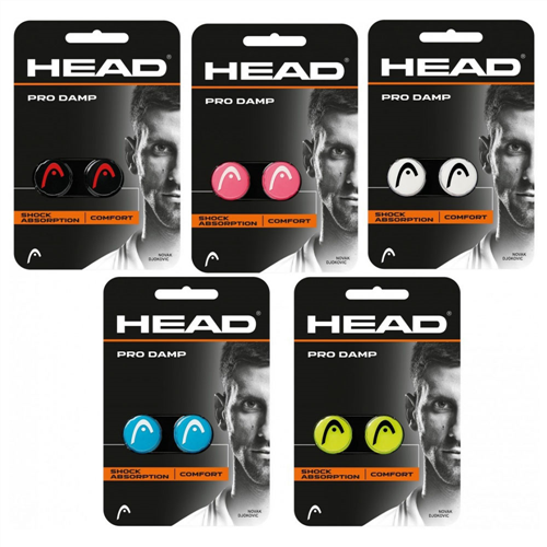 Head Pro Damp 2 Pack Black