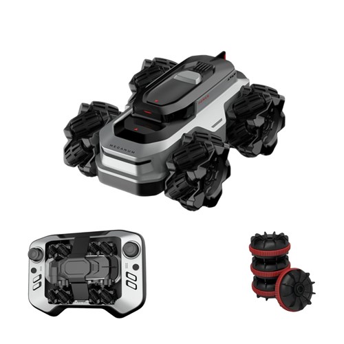 CAR R/C STUNT AMPHIBIOUS 2.4GHZ RECH