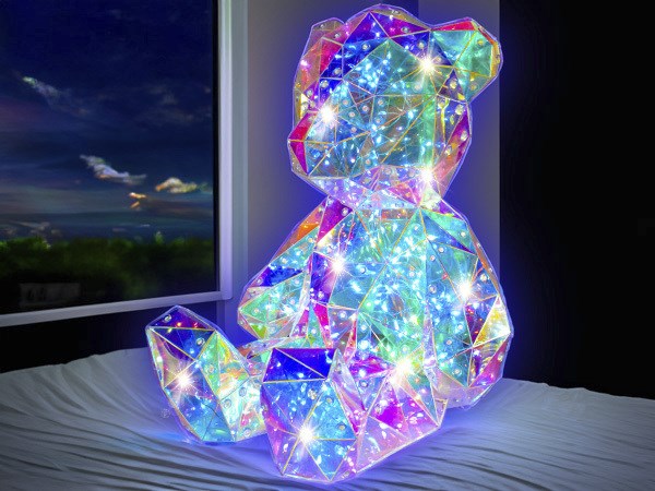 KIT PUZZLE 3D LANTERN BEAR PRISMIC