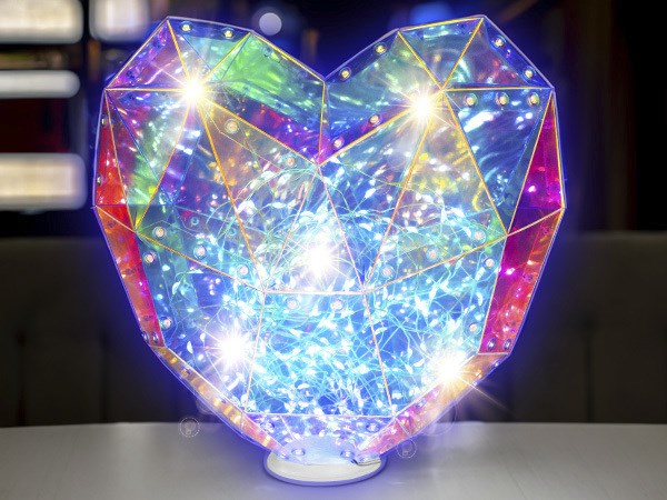 KIT PUZZLE 3D LANTERN HEART PRISMIC