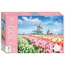 Hinkler 330 pc puzzle. Dutch Windmills Netherlands