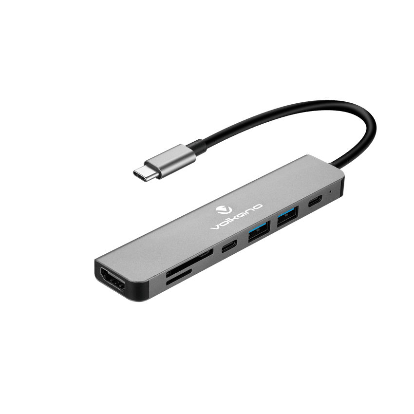 Volkano Expand 7 in 1 Type-C Multi Port Hub