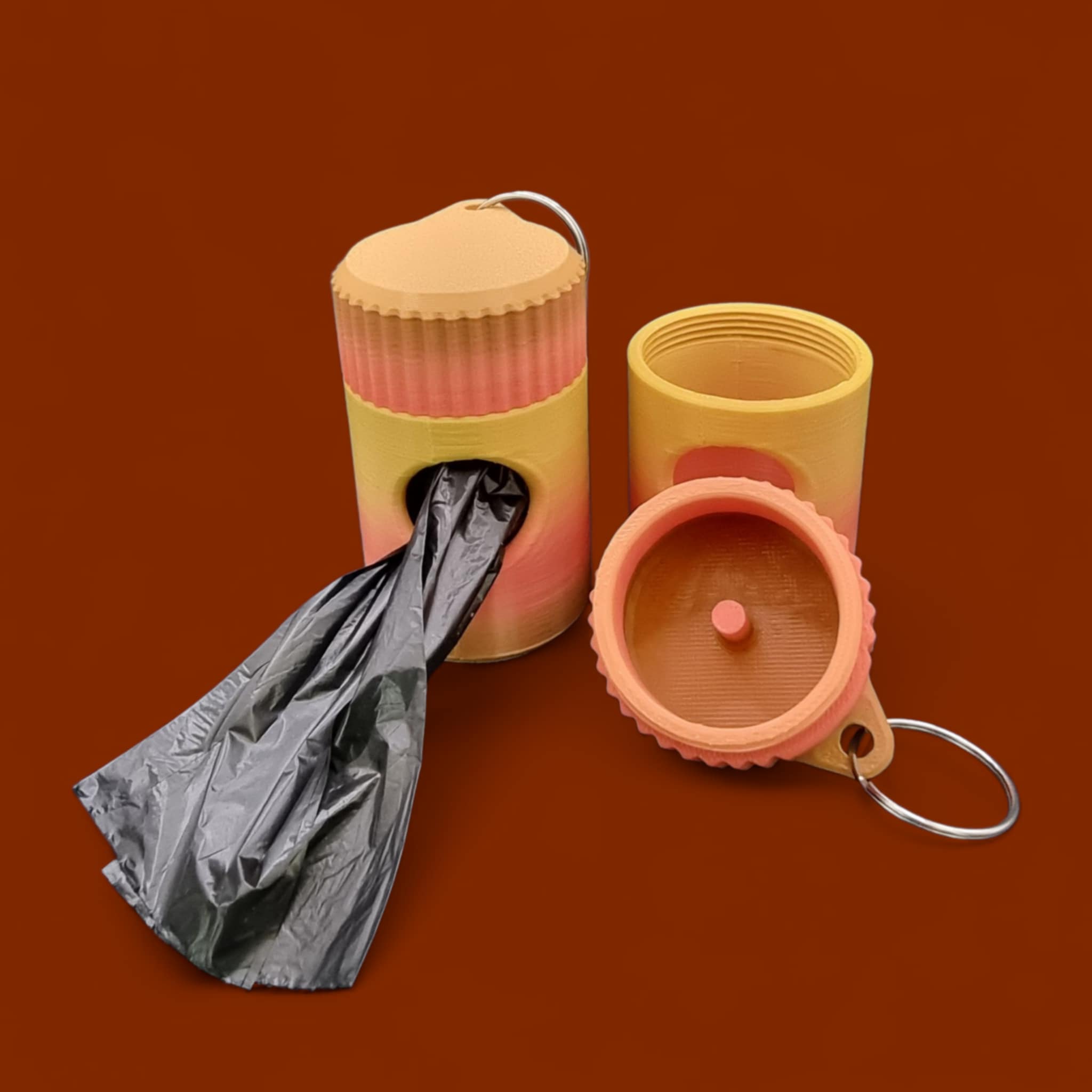 Doggy Doo bag holder keyring