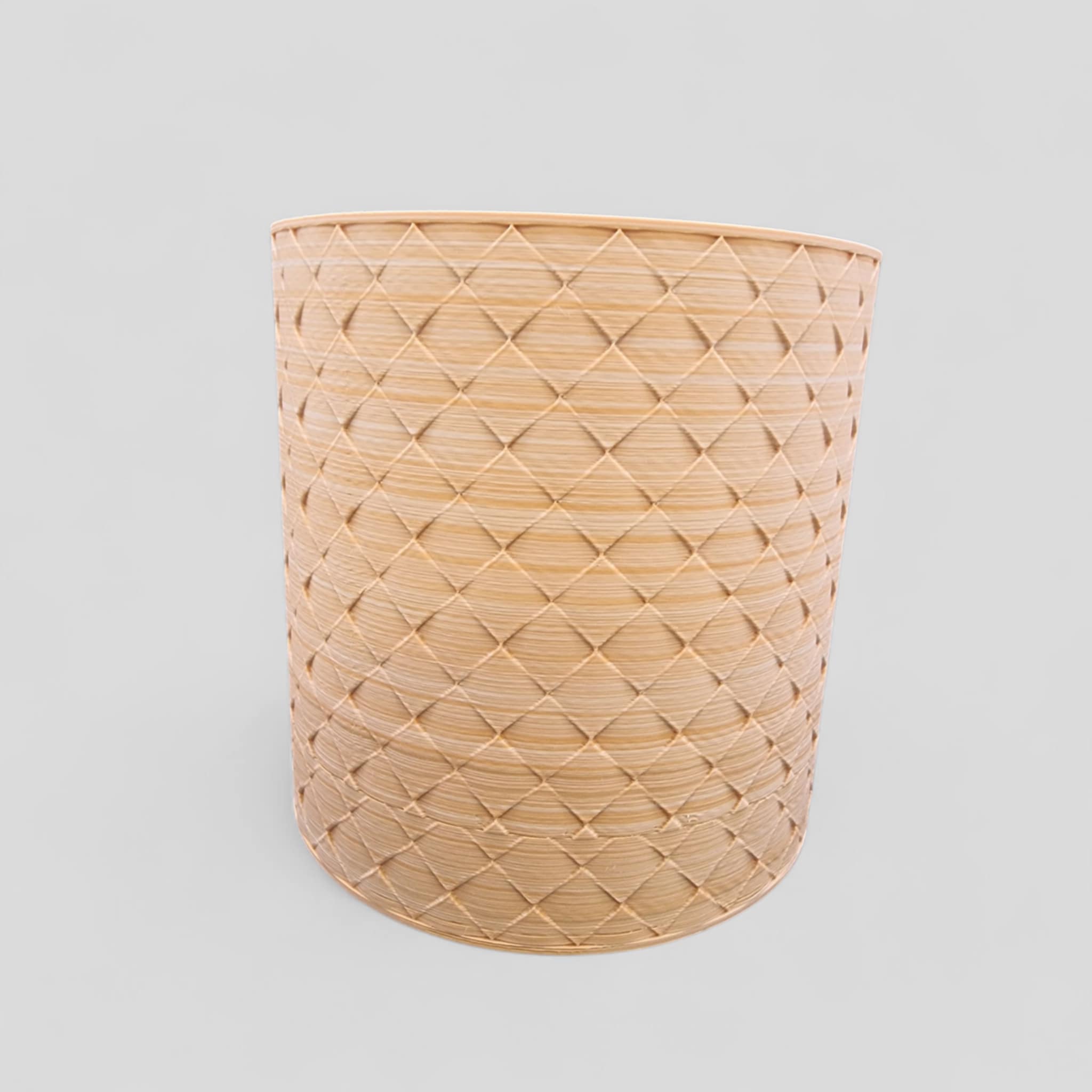 Woven Basket planter with detachable drip tray