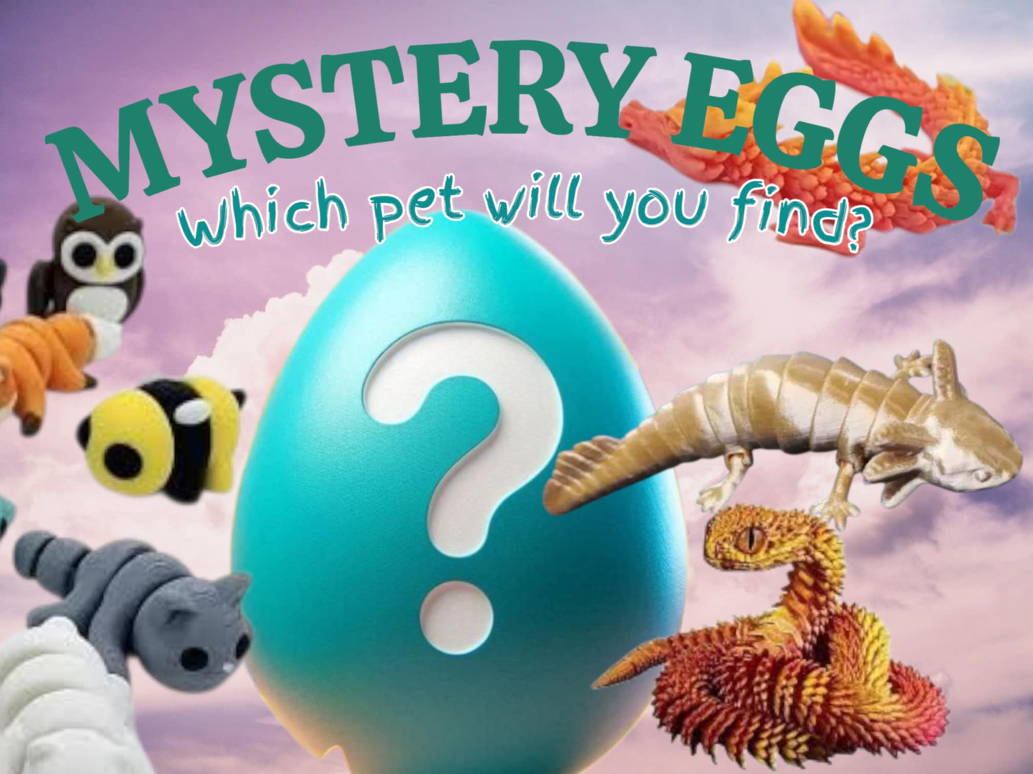 Mystery Pet Eggs Medium