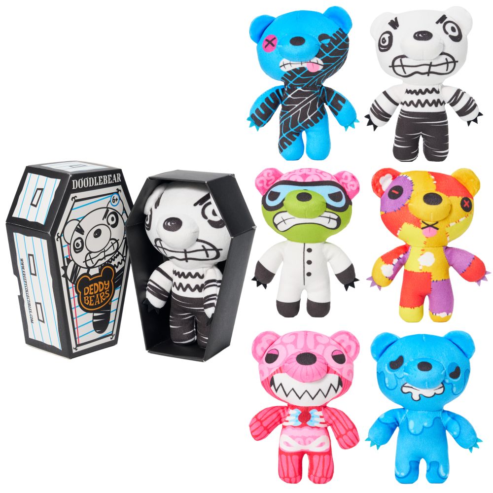 Deddy Bear Series 3 Coffins - 1 Assorted