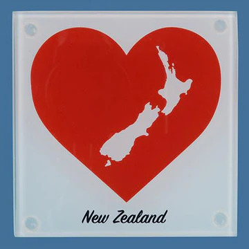 Love Nz coasters set of 4