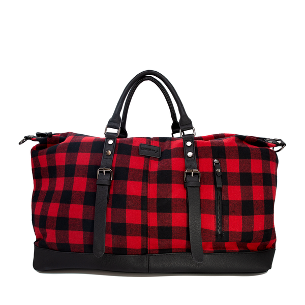 The Waikawa Bag - Black/Red