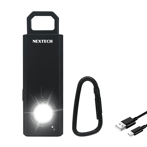 ALARM MINI PERSONAL 120DB SIREN W/TORCH