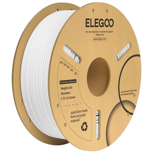 FILAMENT PLA PLUS WHT 1.7MM 1KG RL