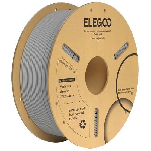 FILAMENT PLA PLUS GRY 1.7MM 1KG RL