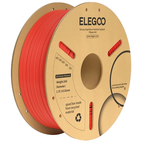 FILAMENT PLA PLUS RED 1.7MM 1KG RL