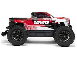 Arrma 1/10 GRANITE 223S DSC 4X4 RTR Brushless Monster Truck, Red ARA4302V4T2