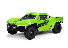 ARRMA 1/10 Fury Mega 550 2WD Short Course Truck RTR - Green